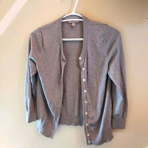Banana republic 3/4 sleeve cropped cardigan